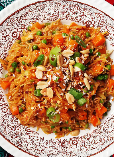 Vermicelli upma curry