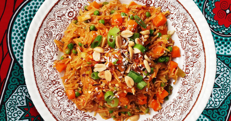 Vermicelli upma curry