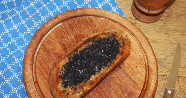 Toast met roet uit 1651